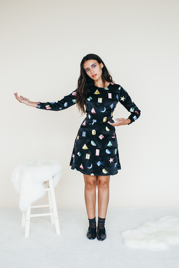 Galactic Dress - Black Galactic Dress - Black