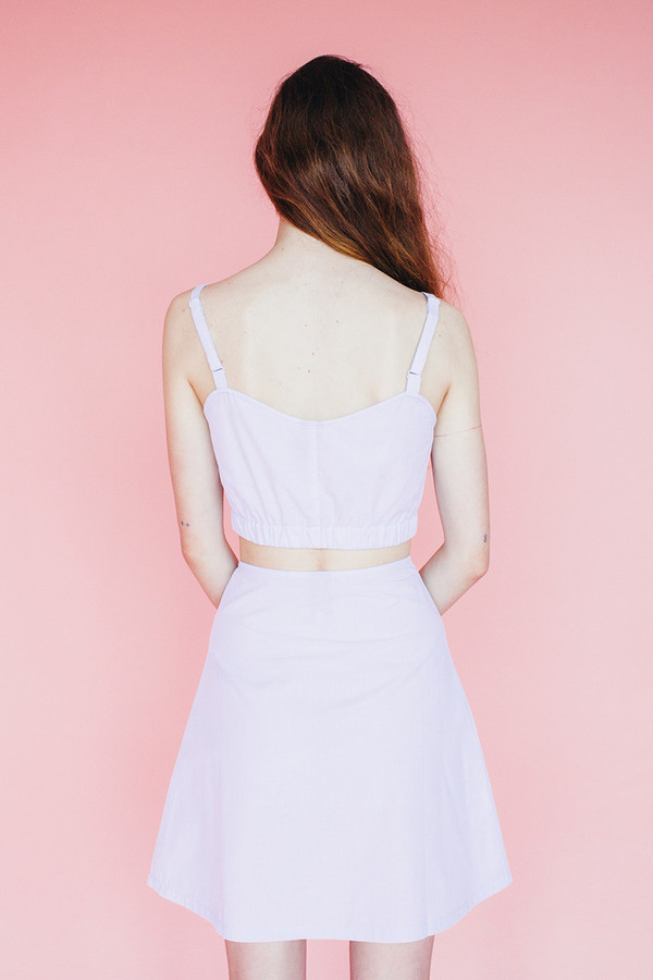 Halfmoon skirt - lavender Halfmoon skirt - lavender