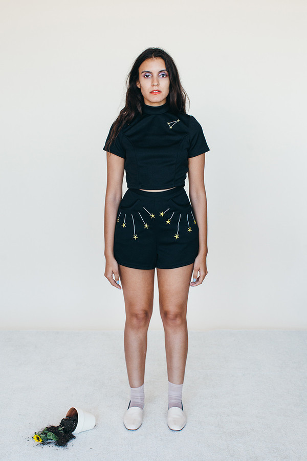 Shooting Star Shorts - Black Shooting Star Shorts - Black