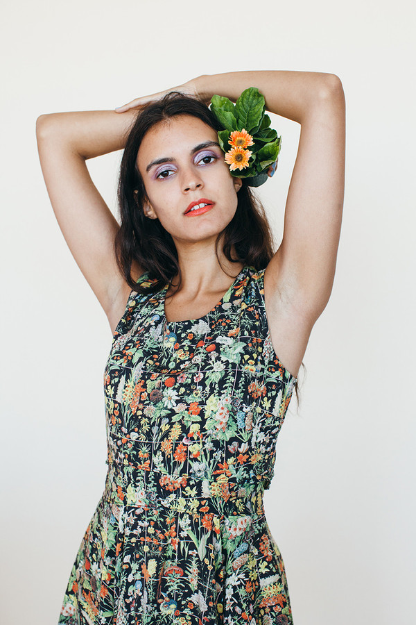Strata Dress - Black Floral Print Strata Dress - Black Floral Print