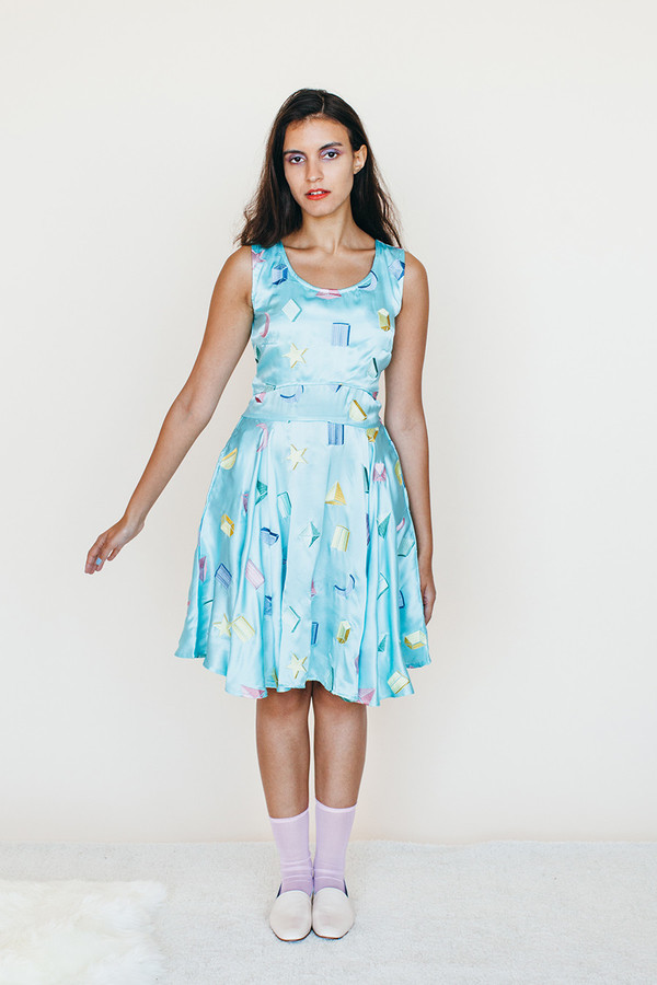Strata Dress - Sky Strata Dress - Sky