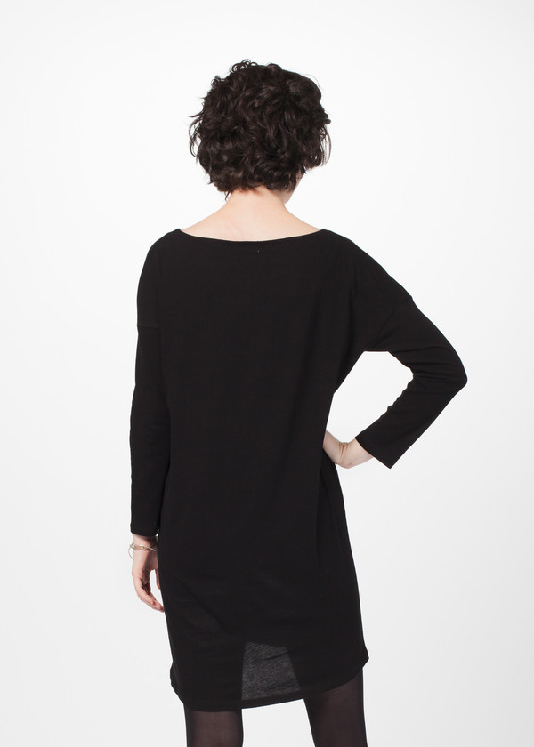 Organic by John Patrick Open Neck Shift Dress Organic by John Patrick Open Neck Shift Dress