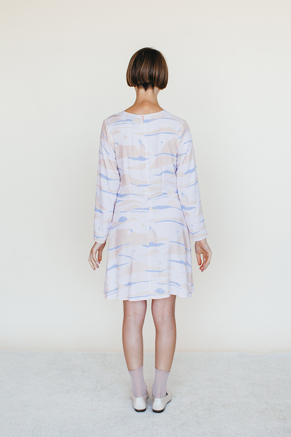 Samantha Pleet Galactic Dress - Landscape Print Samantha Pleet Galactic Dress - Landscape Print