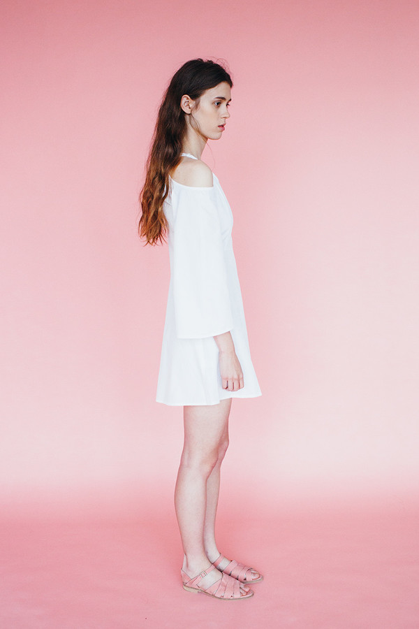 Samantha Pleet Moon Dress - Ivory Samantha Pleet Moon Dress - Ivory