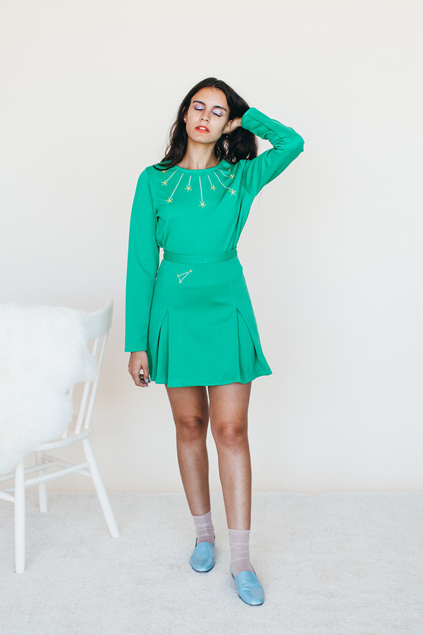 Samantha Pleet Shooting Star Shirt - Kelly Samantha Pleet Shooting Star Shirt - Kelly