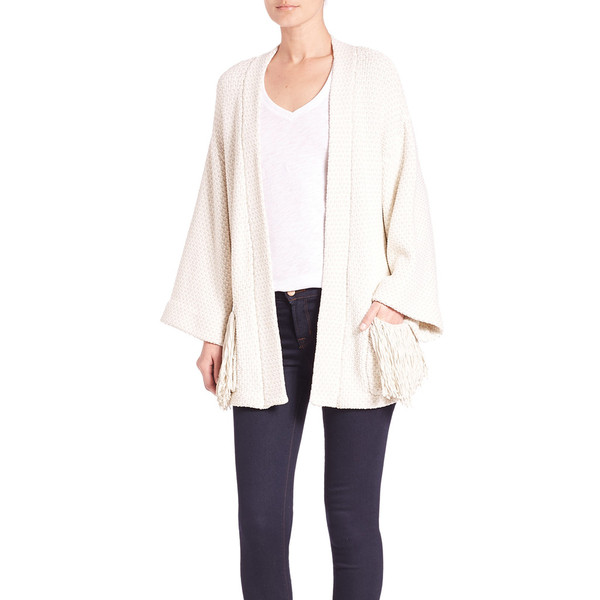 Apiece Apart CALDERA POCKET CARDIGAN Apiece Apart CALDERA POCKET CARDIGAN