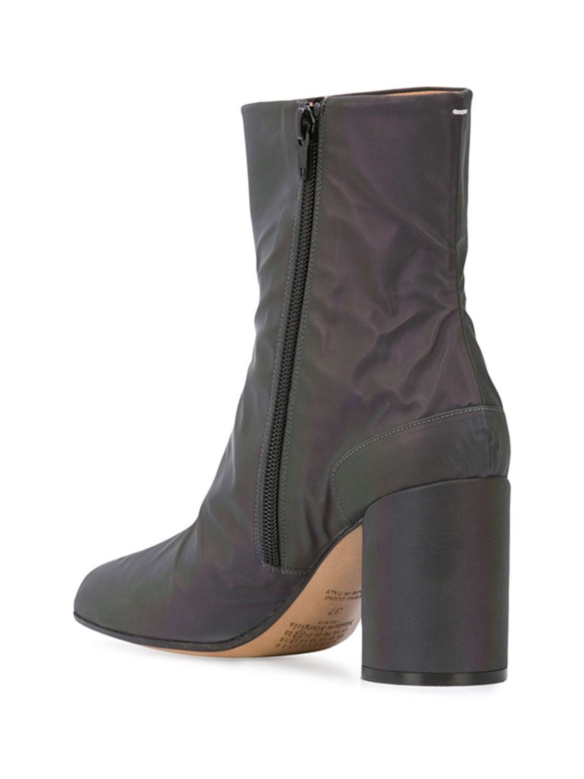 iridescent tabi boots