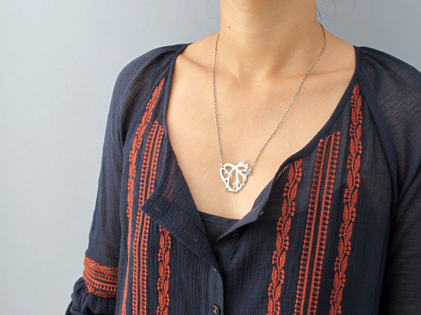 Laurel Hill Anatomical Heart Necklace Laurel Hill Anatomical Heart Necklace