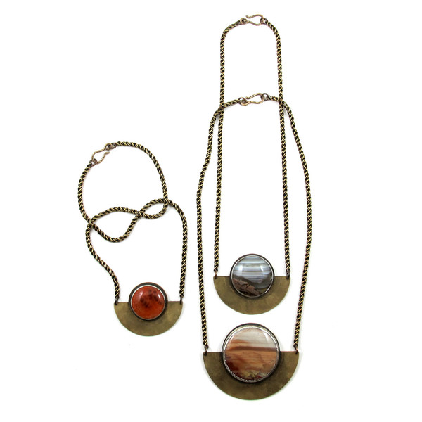 Laurel Hill Canyon Arc Necklace No2 Laurel Hill Canyon Arc Necklace No2