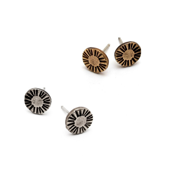 Circle Relic Studs Circle Relic Studs