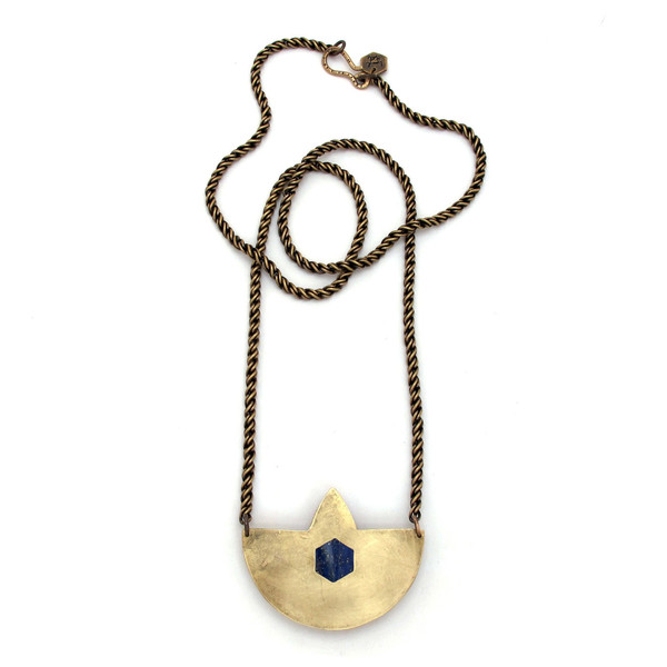 Laurel Hill Compass Necklace // Lapis Laurel Hill Compass Necklace // Lapis