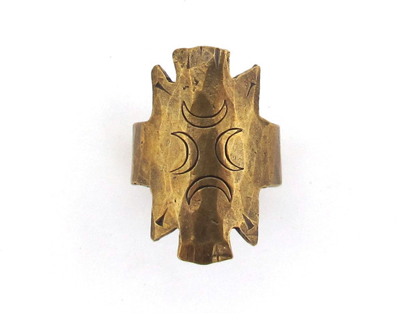 Laurel Hill Crescent Totem Ring Laurel Hill Crescent Totem Ring