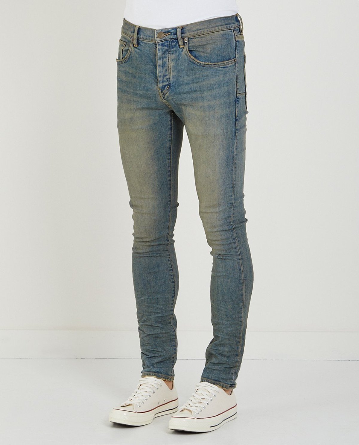 purple slim fit jeans