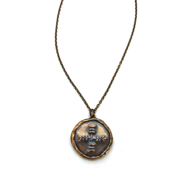 Laurel Hill Large Medallion Necklace Laurel Hill Large Medallion Necklace