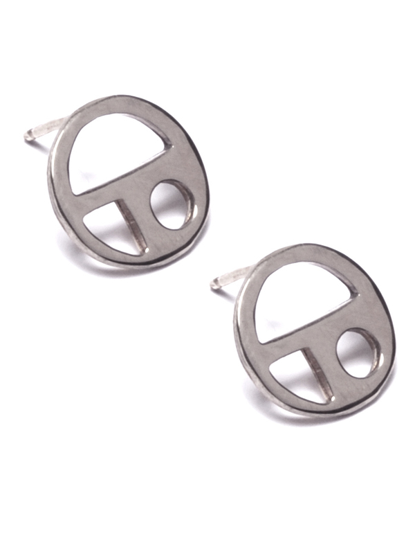 ALYNNE LAVIGNE Small Circle Cutout Earrings ALYNNE LAVIGNE Small Circle Cutout Earrings
