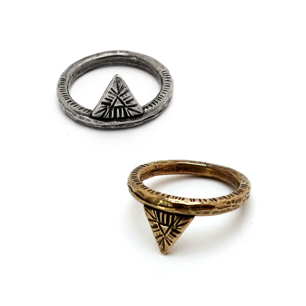 Laurel Hill Triangle Relic Ring Laurel Hill Triangle Relic Ring