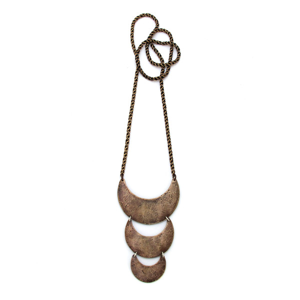 Triple Crescent Necklace Triple Crescent Necklace