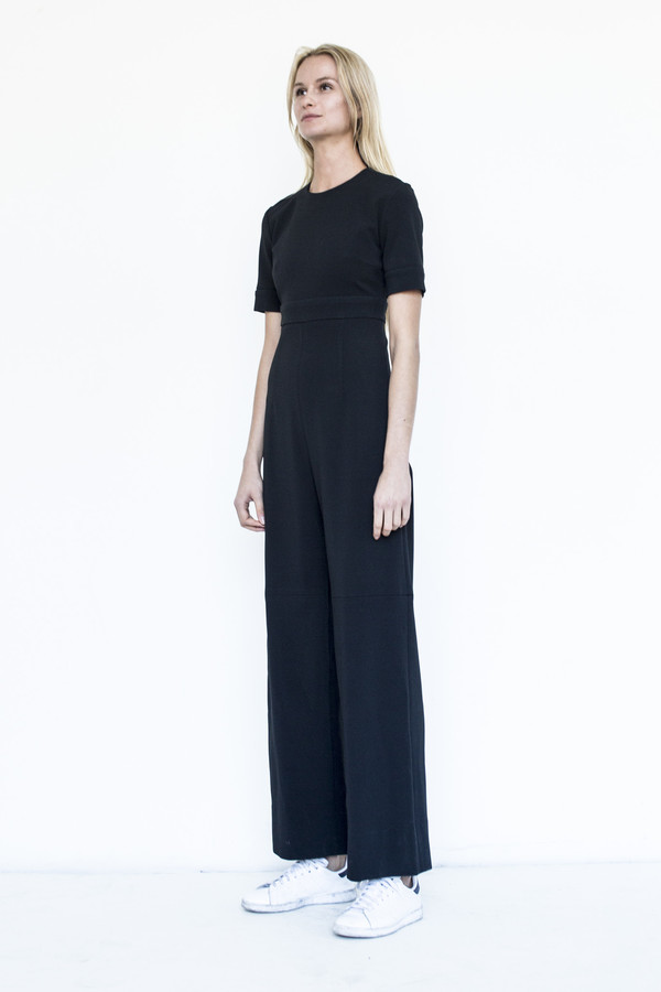 Priscavera Bonded Jersey Jumpsuit Priscavera Bonded Jersey Jumpsuit