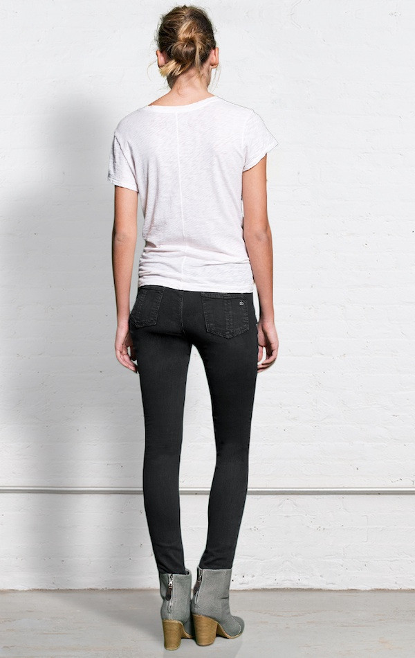 Rag & Bone Skinny Distressed Jeans Rag & Bone Skinny Distressed Jeans