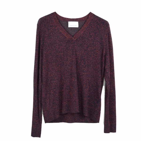 Samsoe Samsoe Phillippe V-Neck Top Samsoe Samsoe Phillippe V-Neck Top