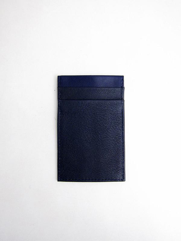 Tsatsas Cream Type 2 Wallet, Navy Tsatsas Cream Type 2 Wallet, Navy