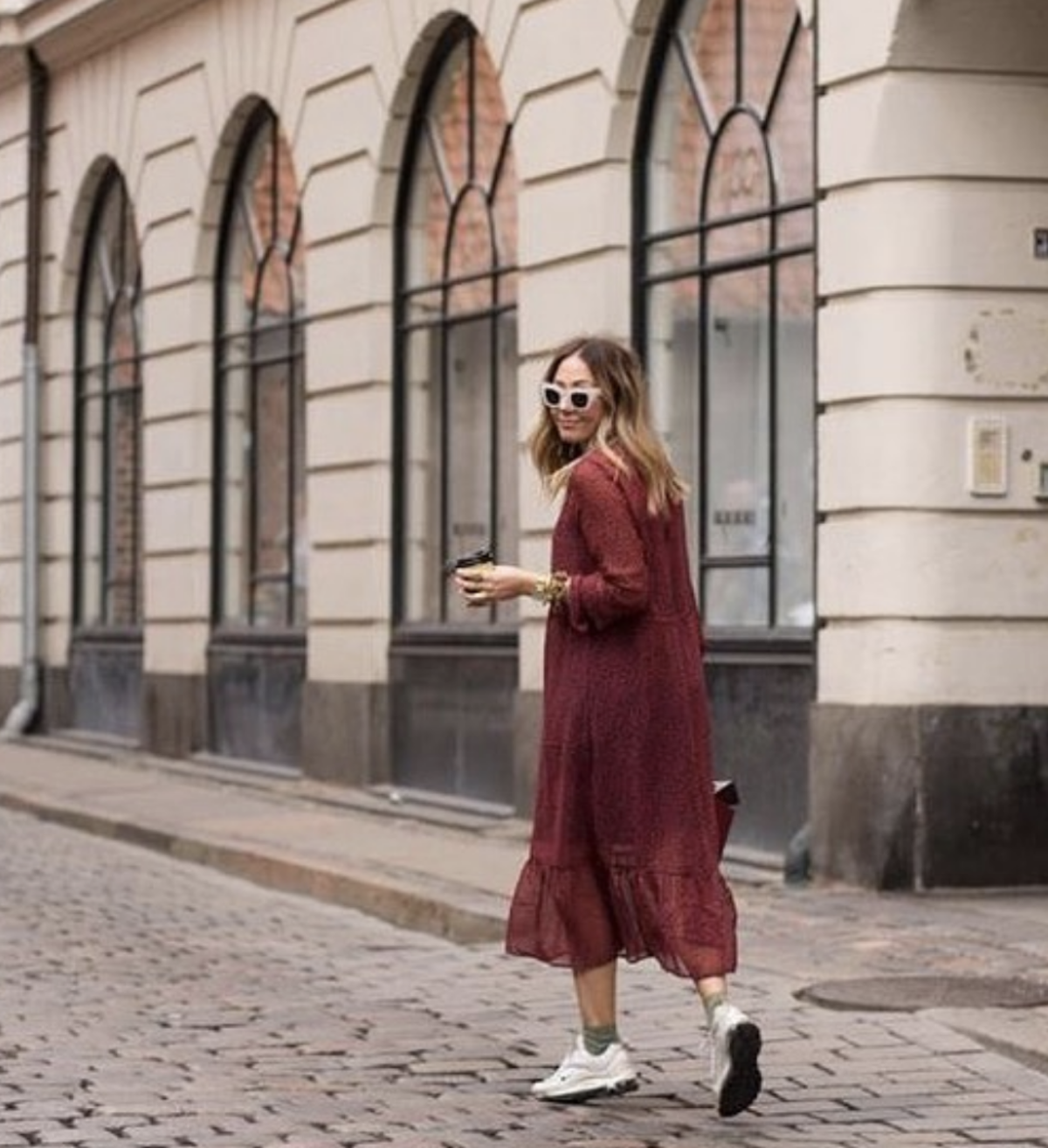 cherry maxi dress just female off 64 