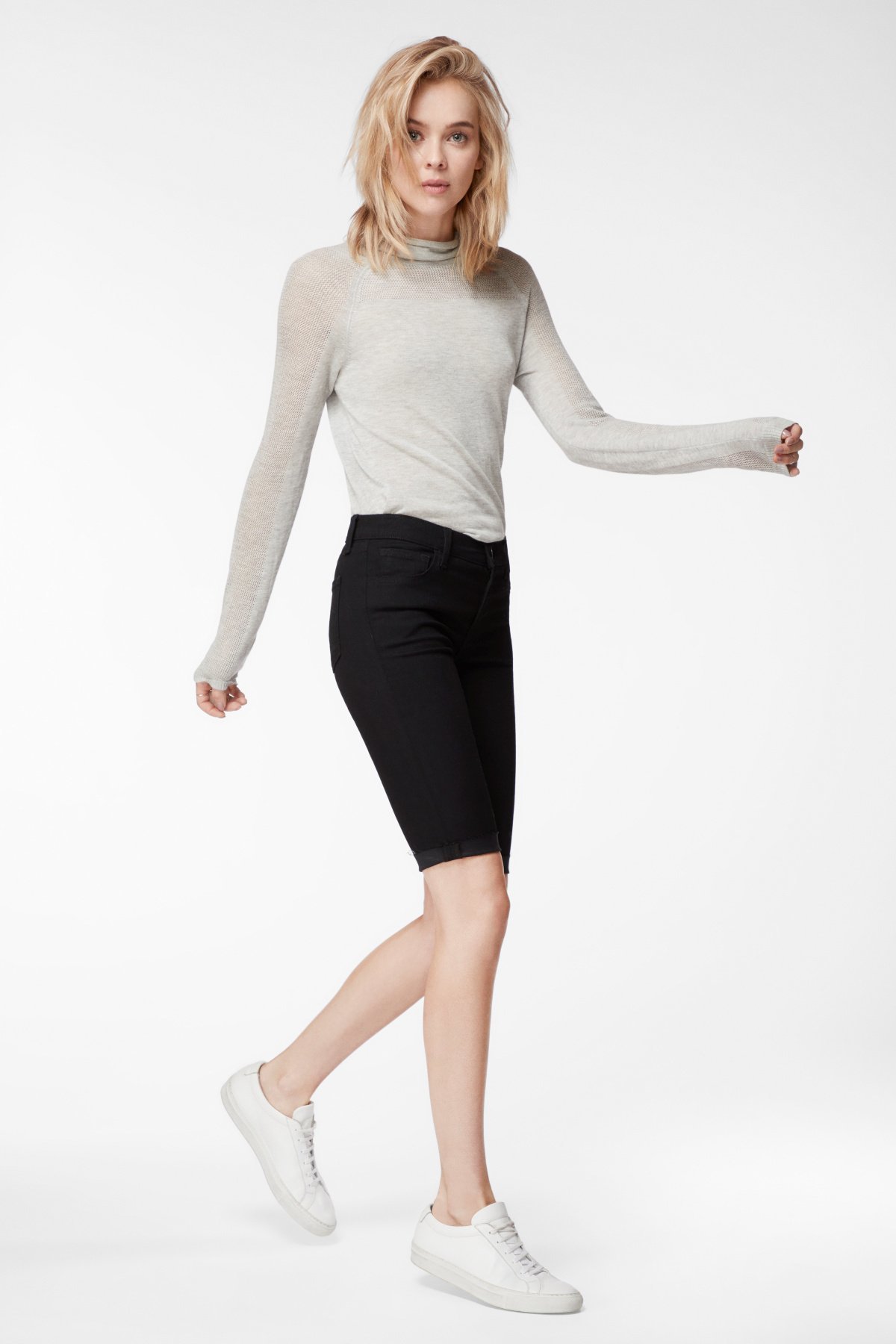 J Brand 811 Mid Rise Bermuda Vanity 