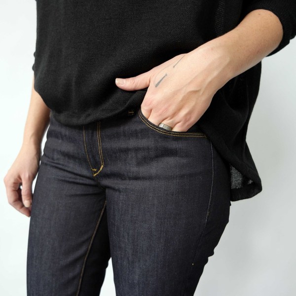 Raleigh Denim Workshop Surry Skinny Jeans in Raw indigo by Raleigh Denim Workshop Raleigh Denim Workshop Surry Skinny Jeans in Raw indigo by Raleigh Denim Workshop