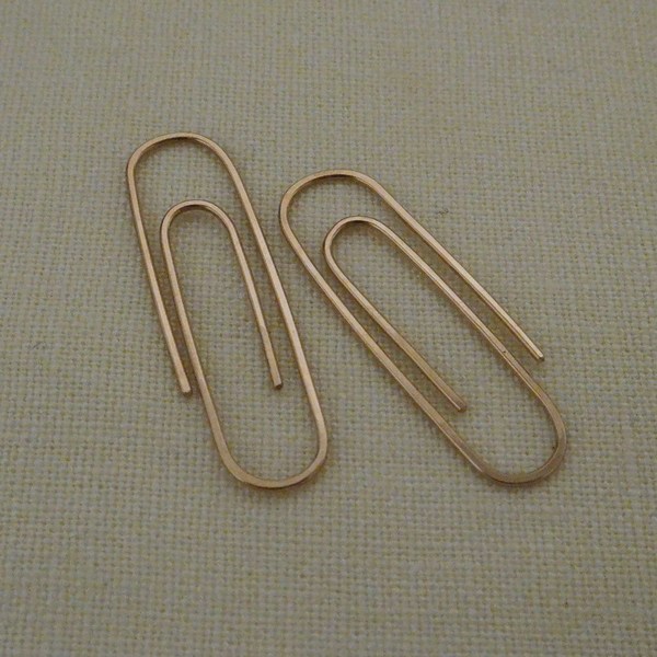 Aoko Su Paper Clip Hoops Aoko Su Paper Clip Hoops