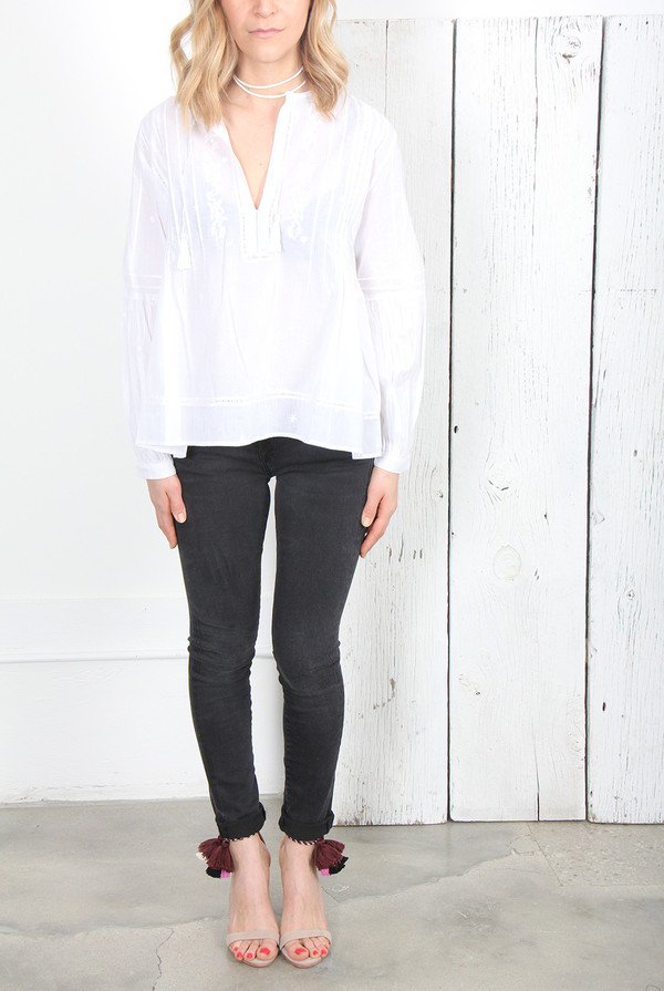 ULLA JOHNSON MARBELLA BLOUSE ULLA JOHNSON MARBELLA BLOUSE