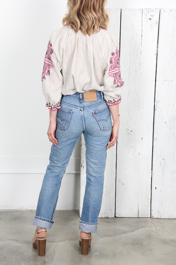 ULLA JOHNSON ADA BLOUSE ULLA JOHNSON ADA BLOUSE