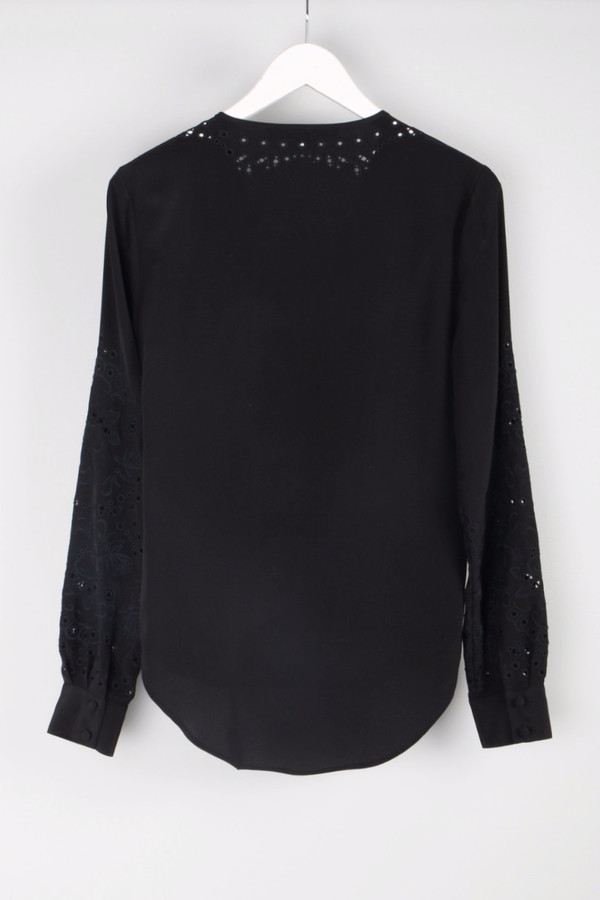Veronica Beard Barth Embroidered Top Veronica Beard Barth Embroidered Top