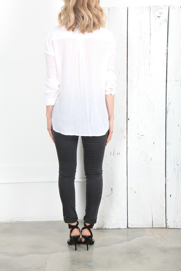 THE NARWHAL GOSSAMER GAUZE SCOUT SHIRT THE NARWHAL GOSSAMER GAUZE SCOUT SHIRT