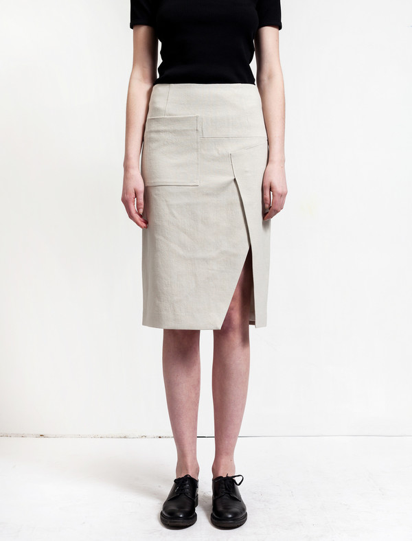 Acne Studios Karlotta Linen Natural Acne Studios Karlotta Linen Natural