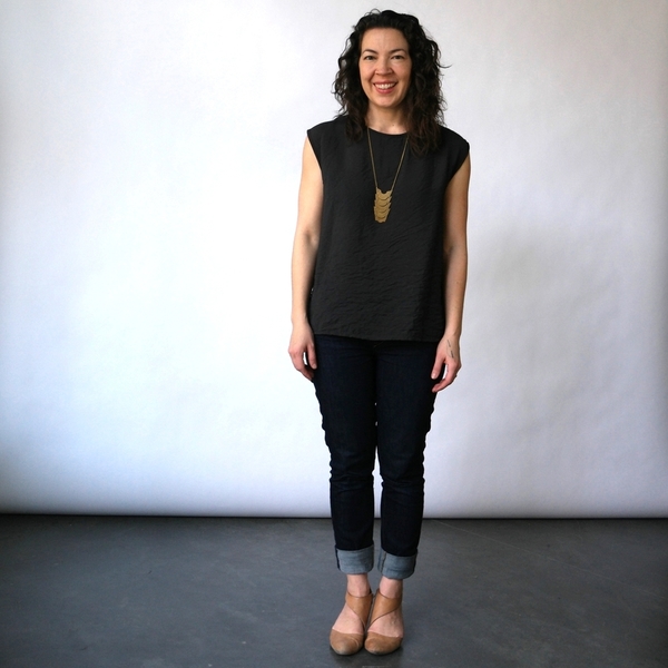 Make it Good Scoop Neck Blouse in Parachute Make it Good Scoop Neck Blouse in Parachute