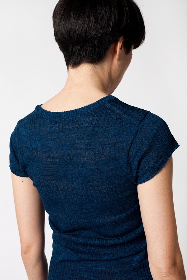 Creatures of Comfort Capsleeve Top - ocean Creatures of Comfort Capsleeve Top - ocean