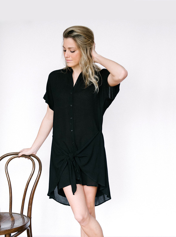Lush Tie Front Dress Lush Tie Front Dress