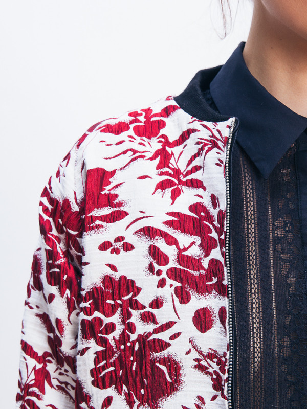 NIKKI CHASIN CAPTAIN REVERSIBLE BOMBER (preorder!) NIKKI CHASIN CAPTAIN REVERSIBLE BOMBER (preorder!)