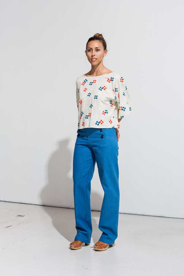 Nahanni Arntzen Daniel pants -blue denim Nahanni Arntzen Daniel pants -blue denim