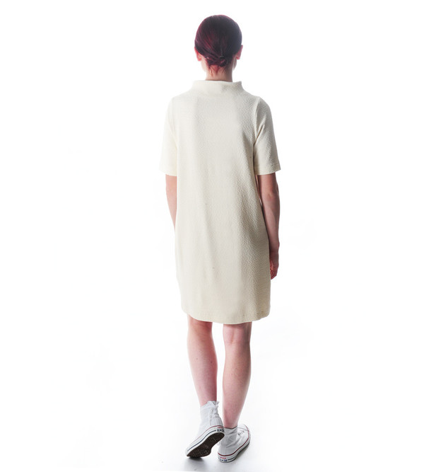 Ganni Cream Thompson Dress Ganni Cream Thompson Dress