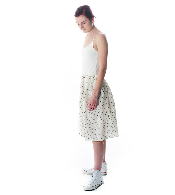 Caron Callahan Floral Print Piper Skirt Caron Callahan Floral Print Piper Skirt