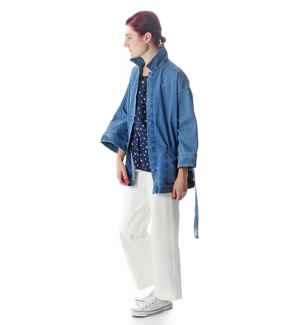 Ganni Wayne Denim Coat Ganni Wayne Denim Coat