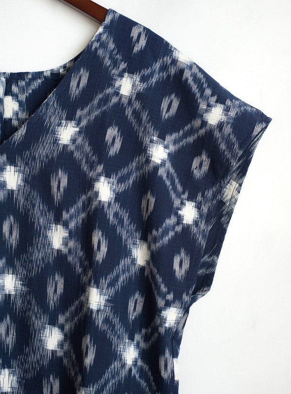 The Odells Ikat Button Shift The Odells Ikat Button Shift