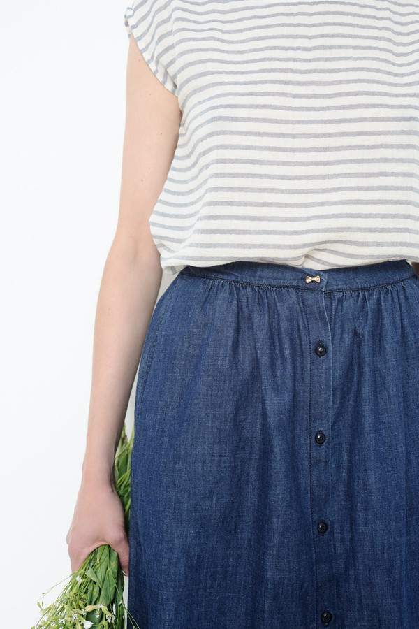 DES PETITS HAUTS OLIVETT SKIRT DES PETITS HAUTS OLIVETT SKIRT