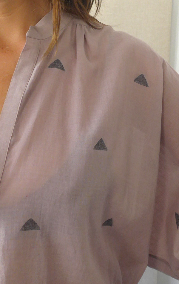 Two- New York Handwoven Khadi Dolman Top Two- New York Handwoven Khadi Dolman Top
