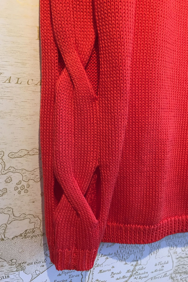 Tess GIberson Cut-out cable knit sweater Tess GIberson Cut-out cable knit sweater