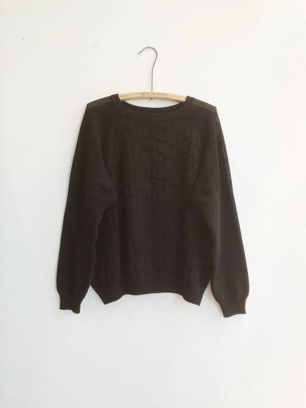 DIARTE RAFI SWEATER – BLACK DIARTE RAFI SWEATER – BLACK