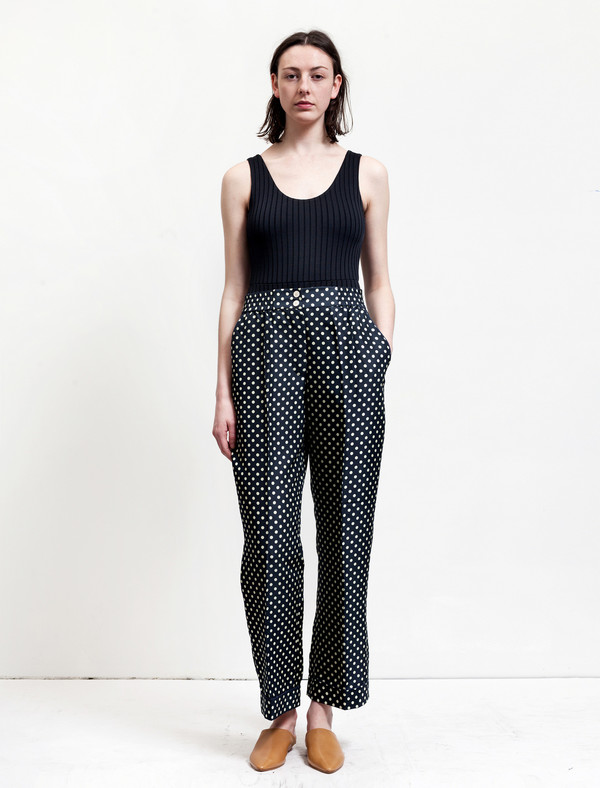 Trademark Polka Dot Silk Pant Trademark Polka Dot Silk Pant