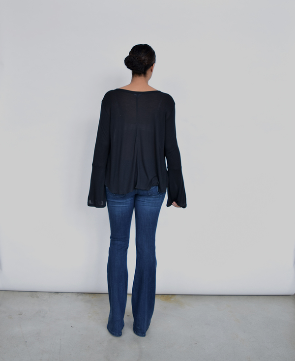 LNA Bell Sleeve Top LNA Bell Sleeve Top