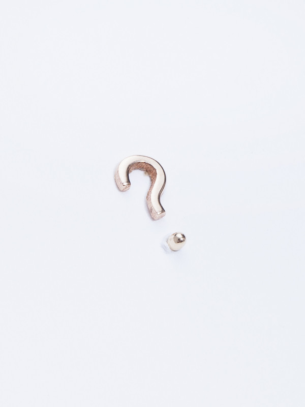 WINDEN Question Mark Earring WINDEN Question Mark Earring
